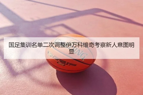 国足集训名单二次调整伊万科维奇考察新人意图明显
