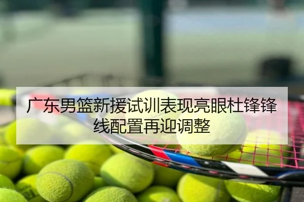广东男篮新援试训表现亮眼杜锋锋线配置再迎调整